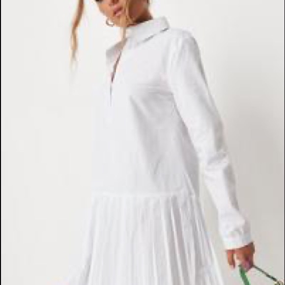 Pleated poplin hem dress size 6 brand new - Picture 4 of 4